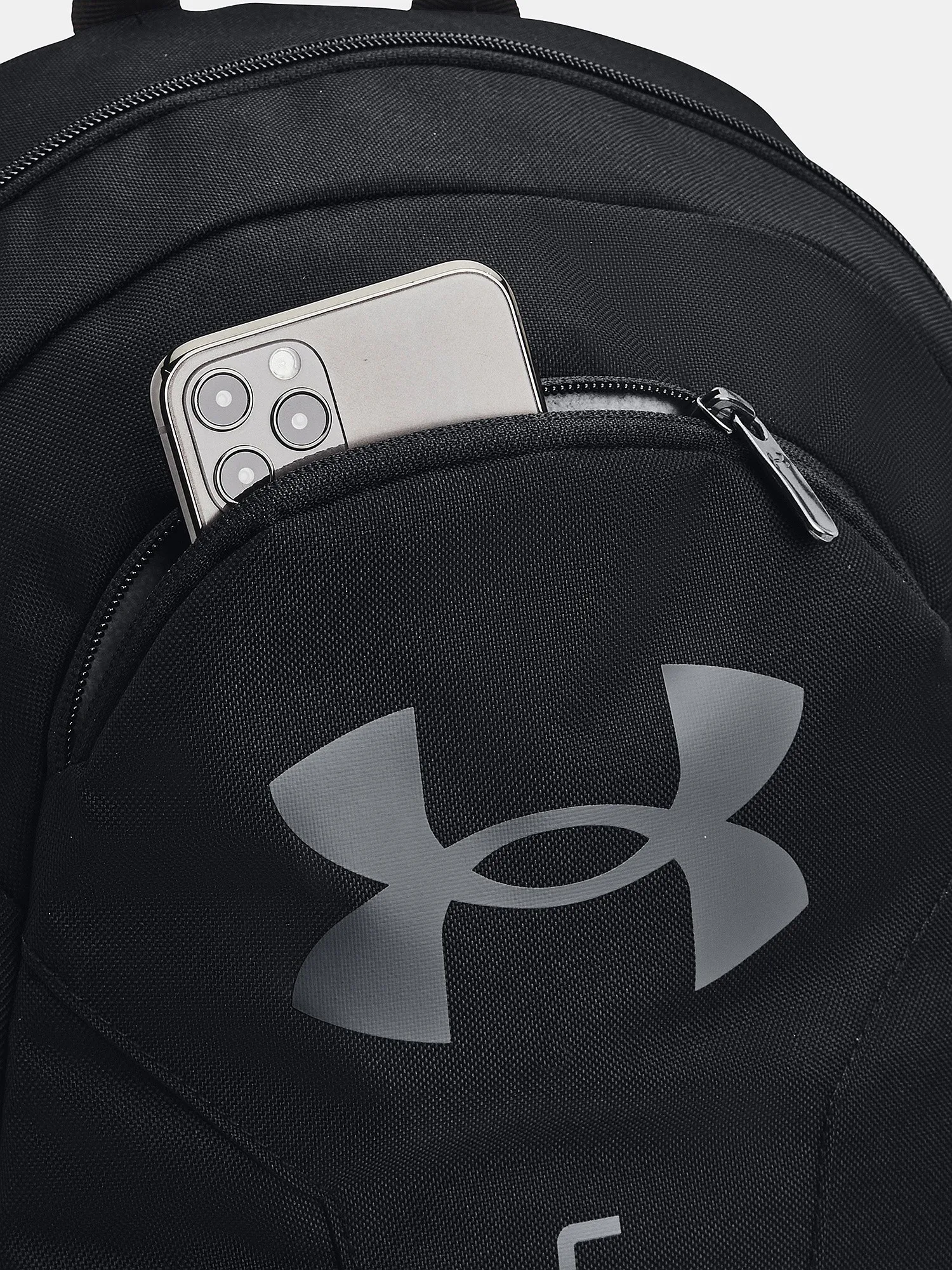 mochila Under Armour Hustle Lite - Black/Pitch Gray