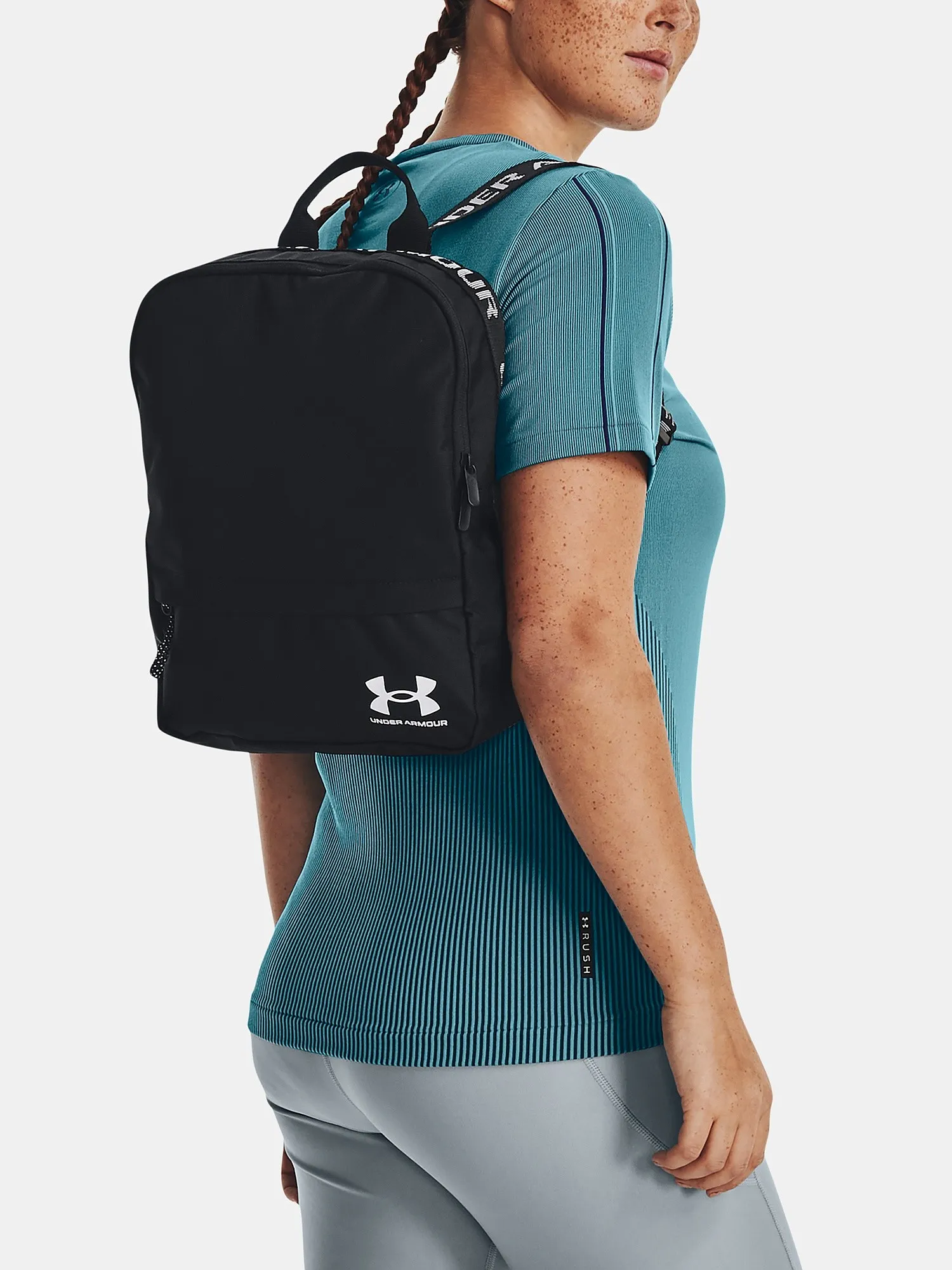 mochila Under Armour Loudon Small - Black/White