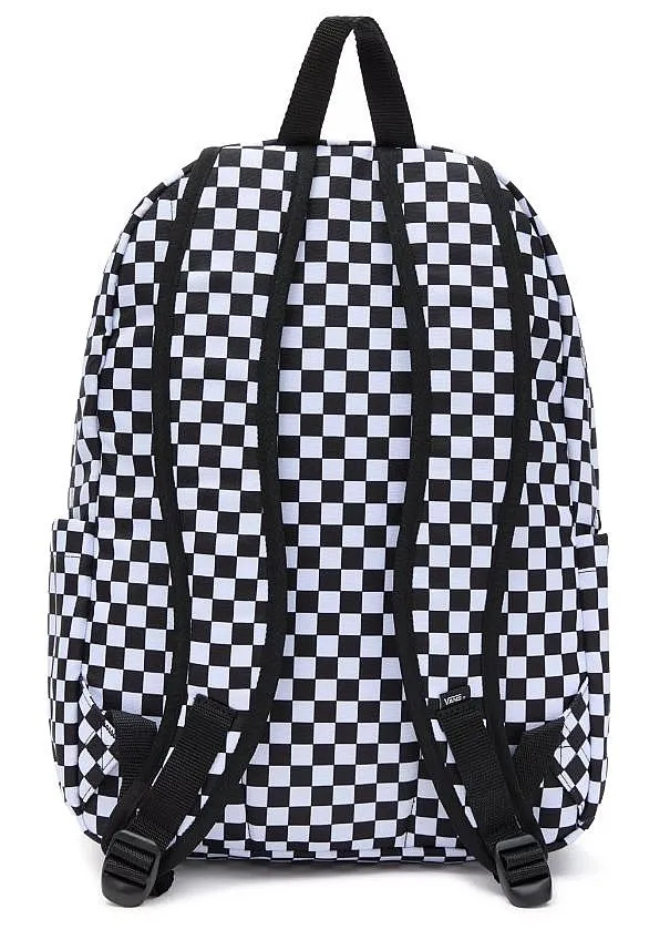 mochila Vans Old Skool Check - Black/White