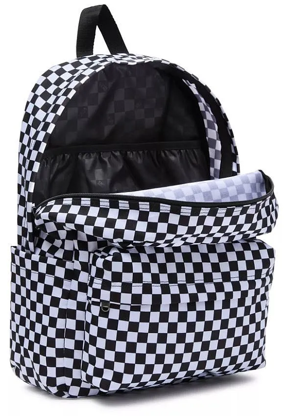 mochila Vans Old Skool Check - Black/White