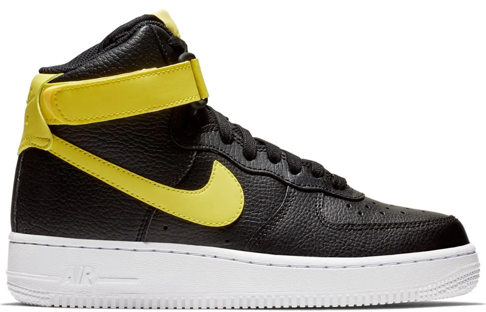 Nike Air Force 1 High Black Yellow Pulse W