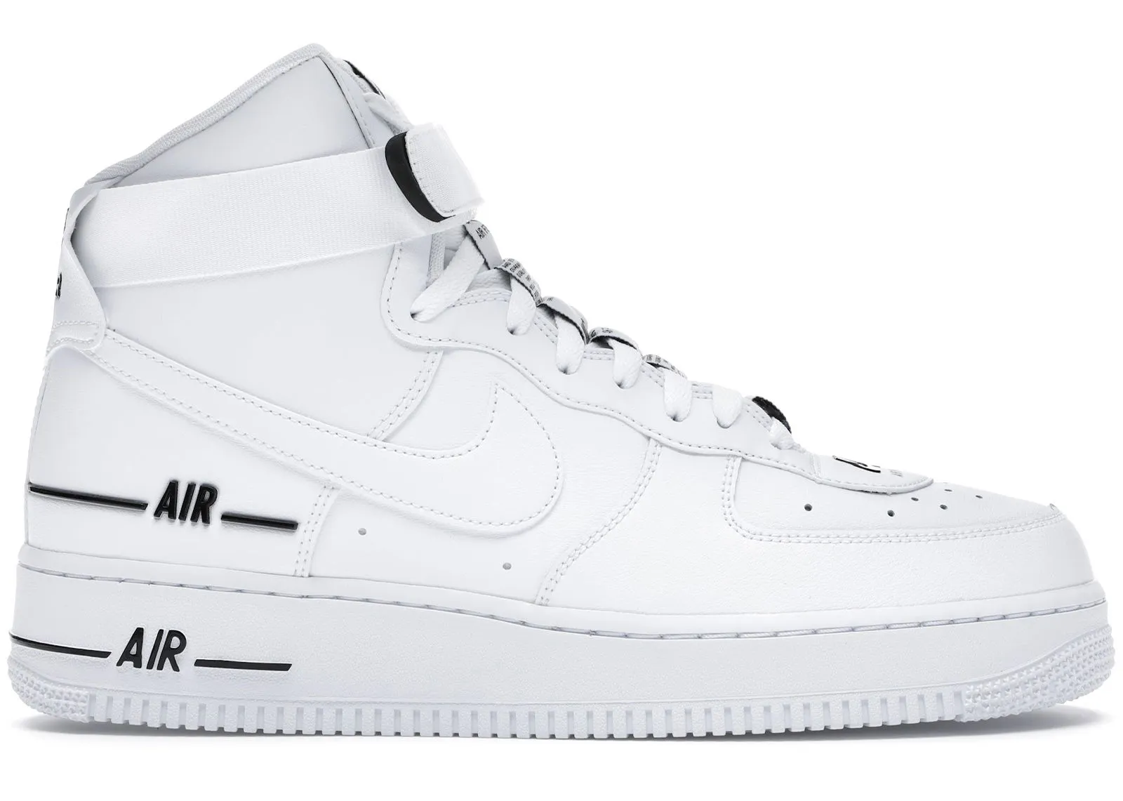 Nike Air Force 1 High Dual Air White Black