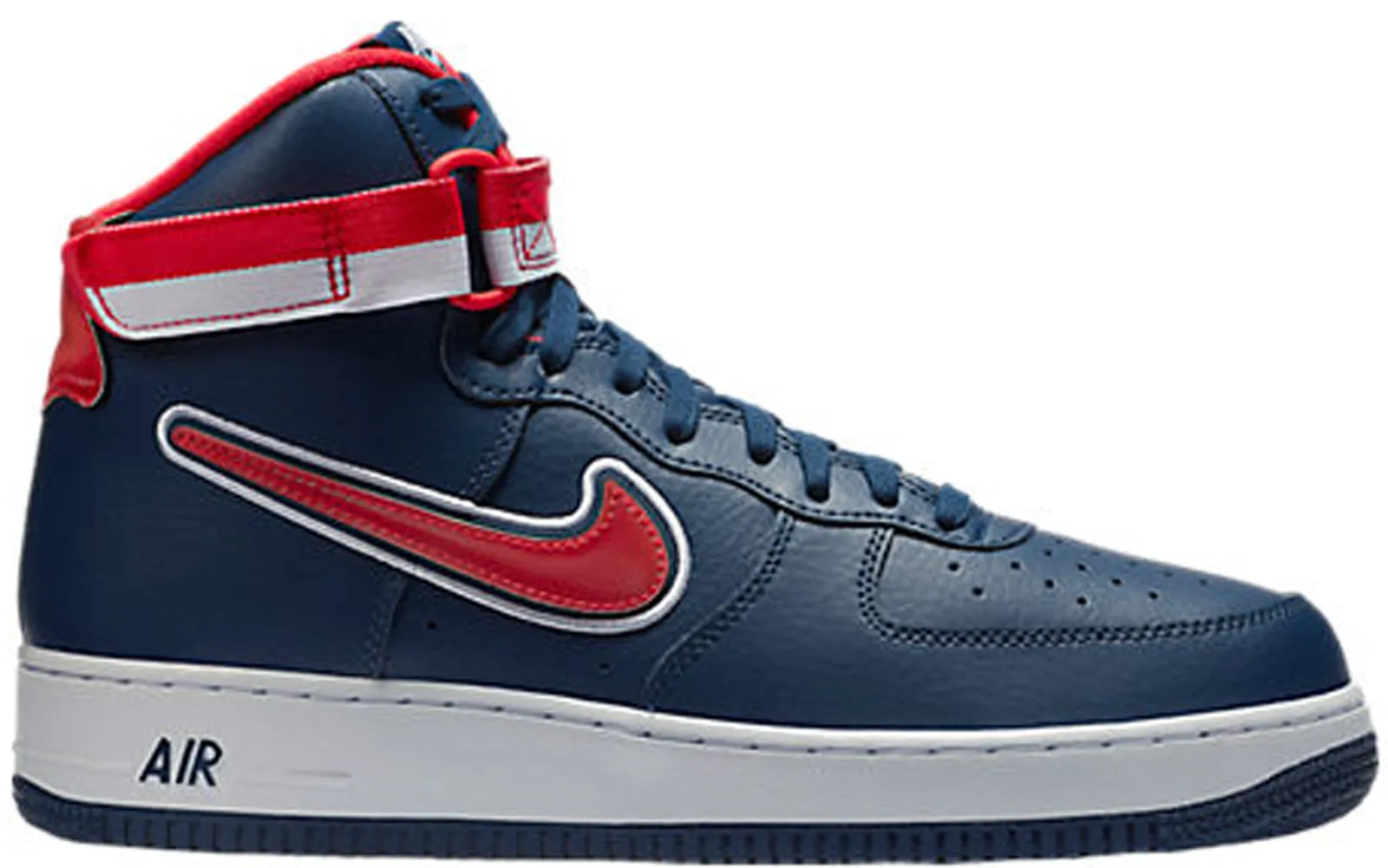 Nike Air Force 1 High Sport NBA Midnight Navy University Red