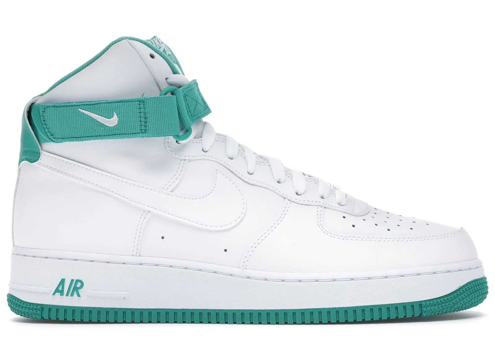 Nike Air Force 1 High White Neptune Green