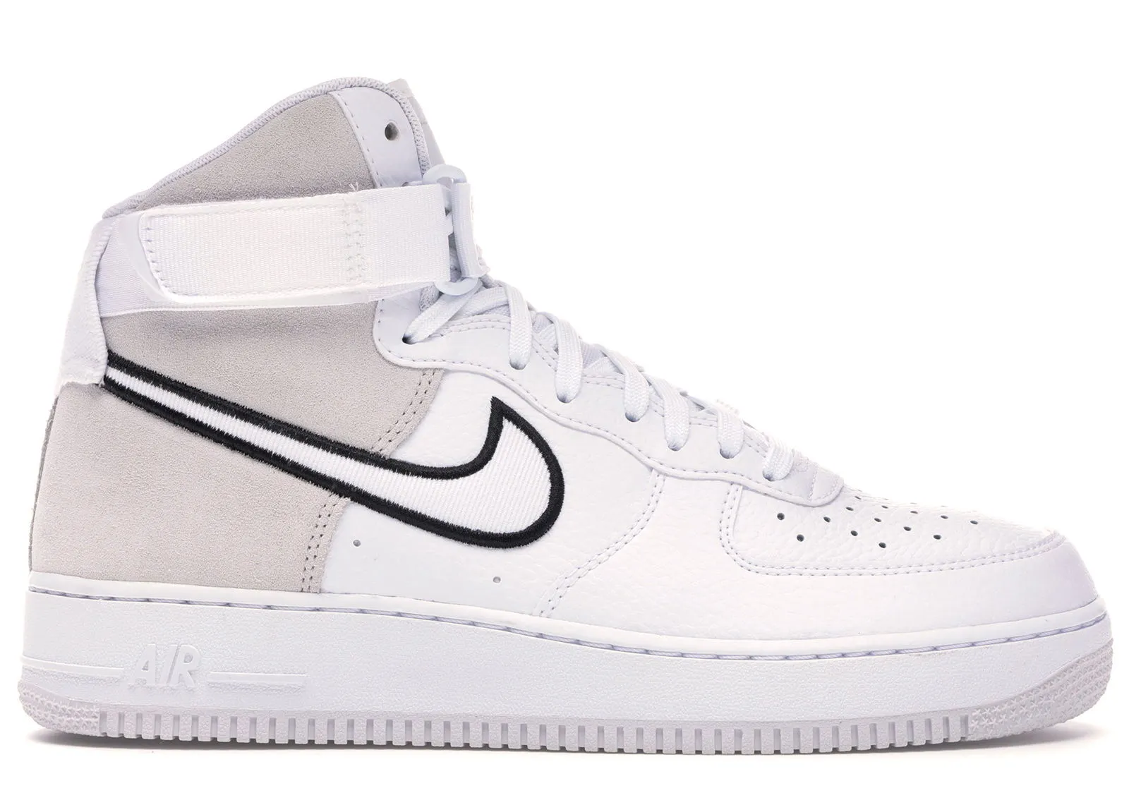 Nike Air Force 1 High White Vast Grey Black