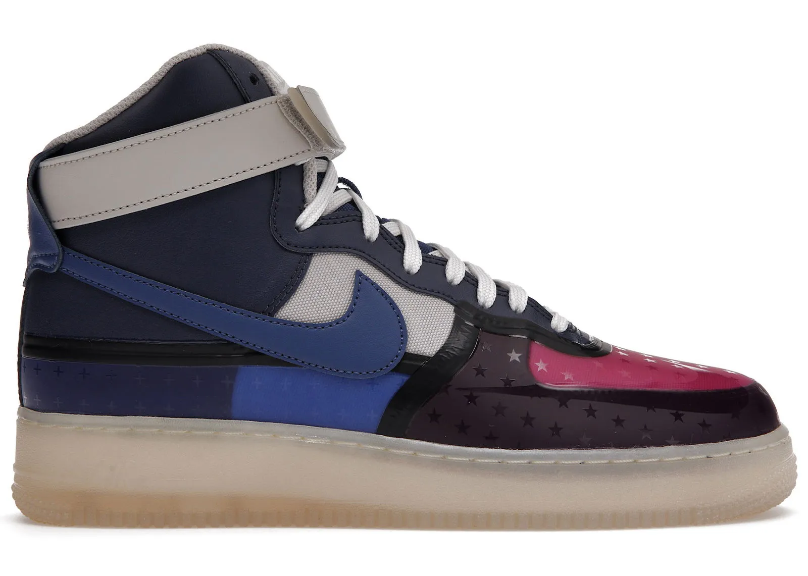 Nike Air Force 1 High '07 Premium Thunder Blue Pink Prime