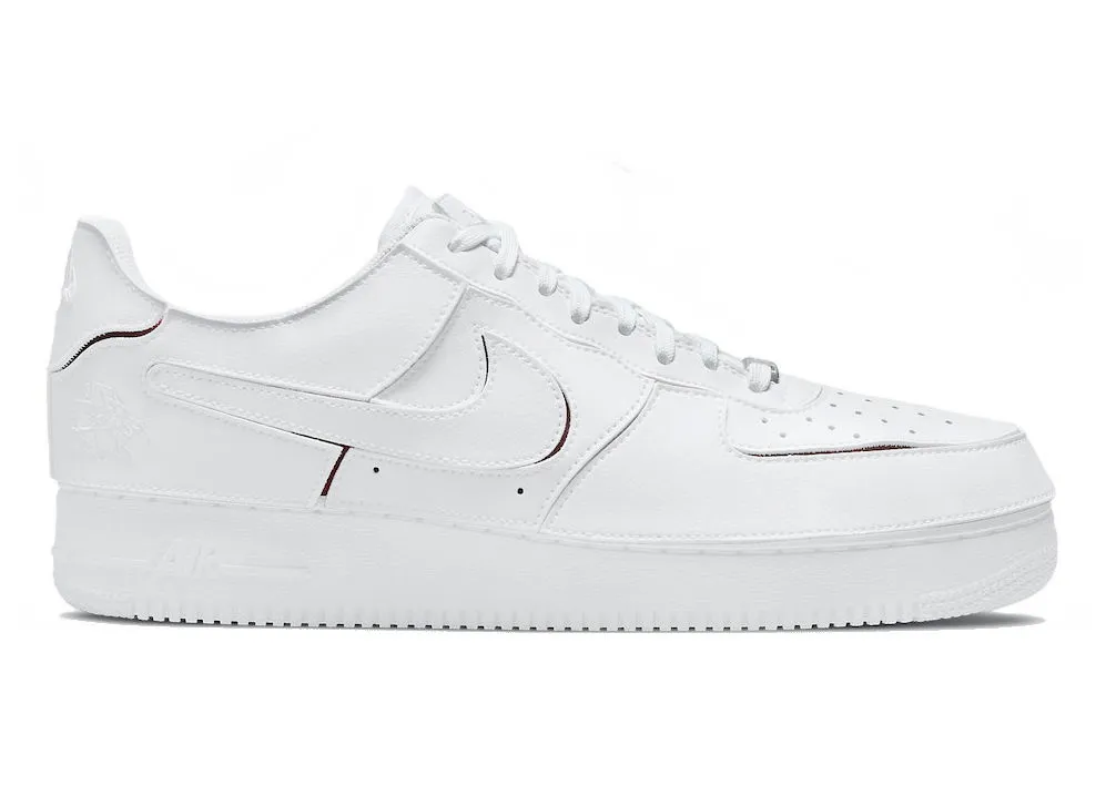 Nike Air Force 1/1 White Varsity Red