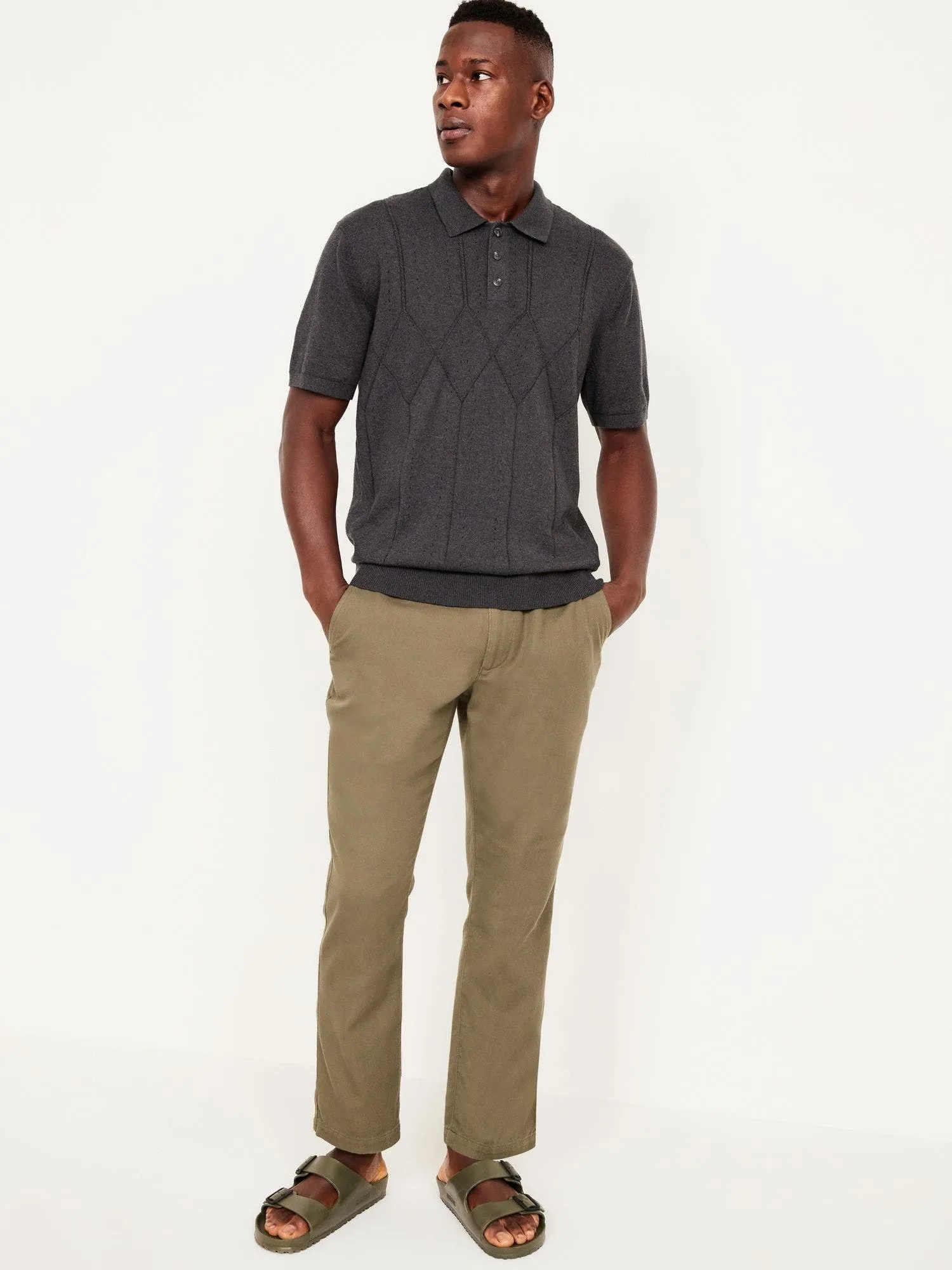 OLD NAVY Chaleco Manga Corta Old Navy Hombre