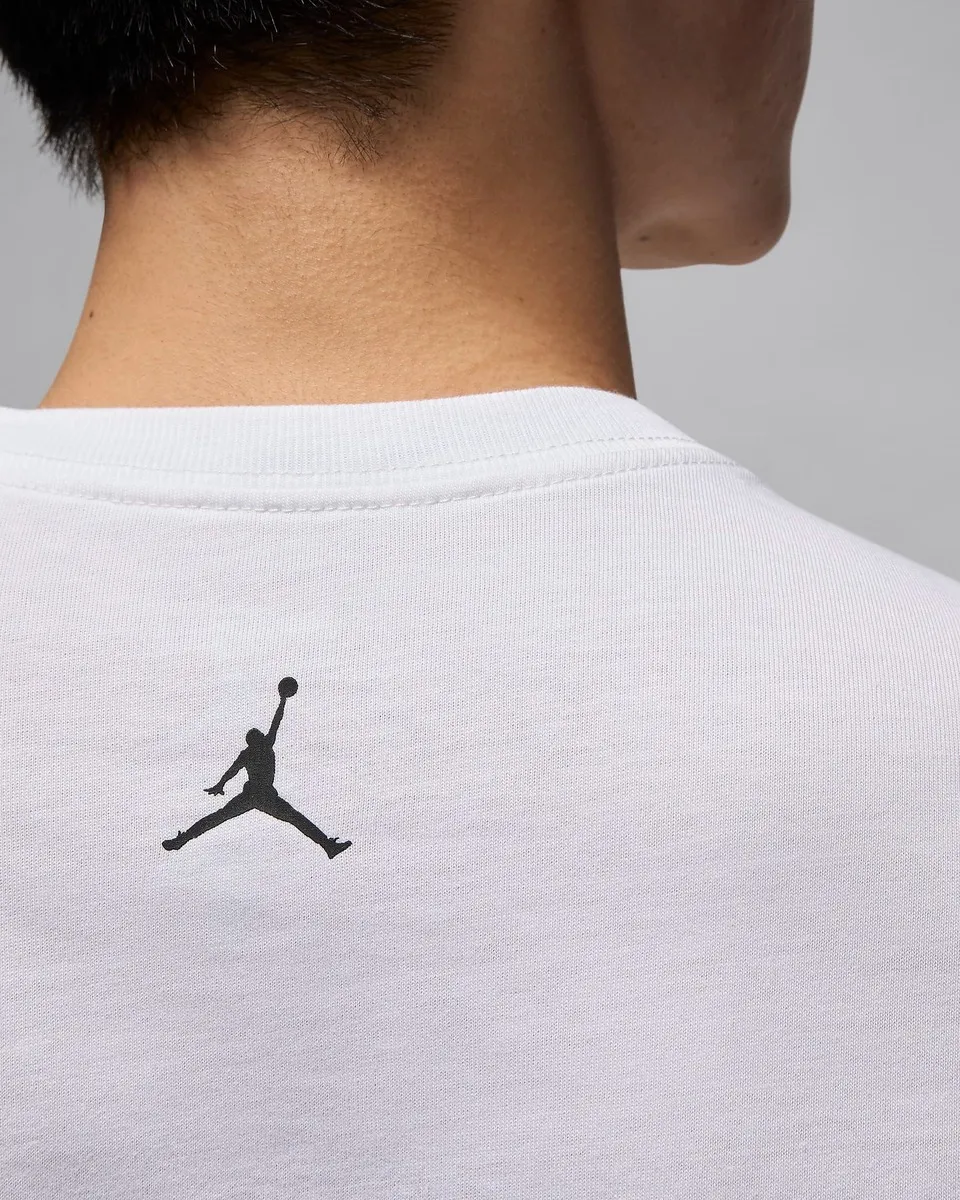 REMERA NIKE JORDAN SPORT DRY FIT CREW BLANCO