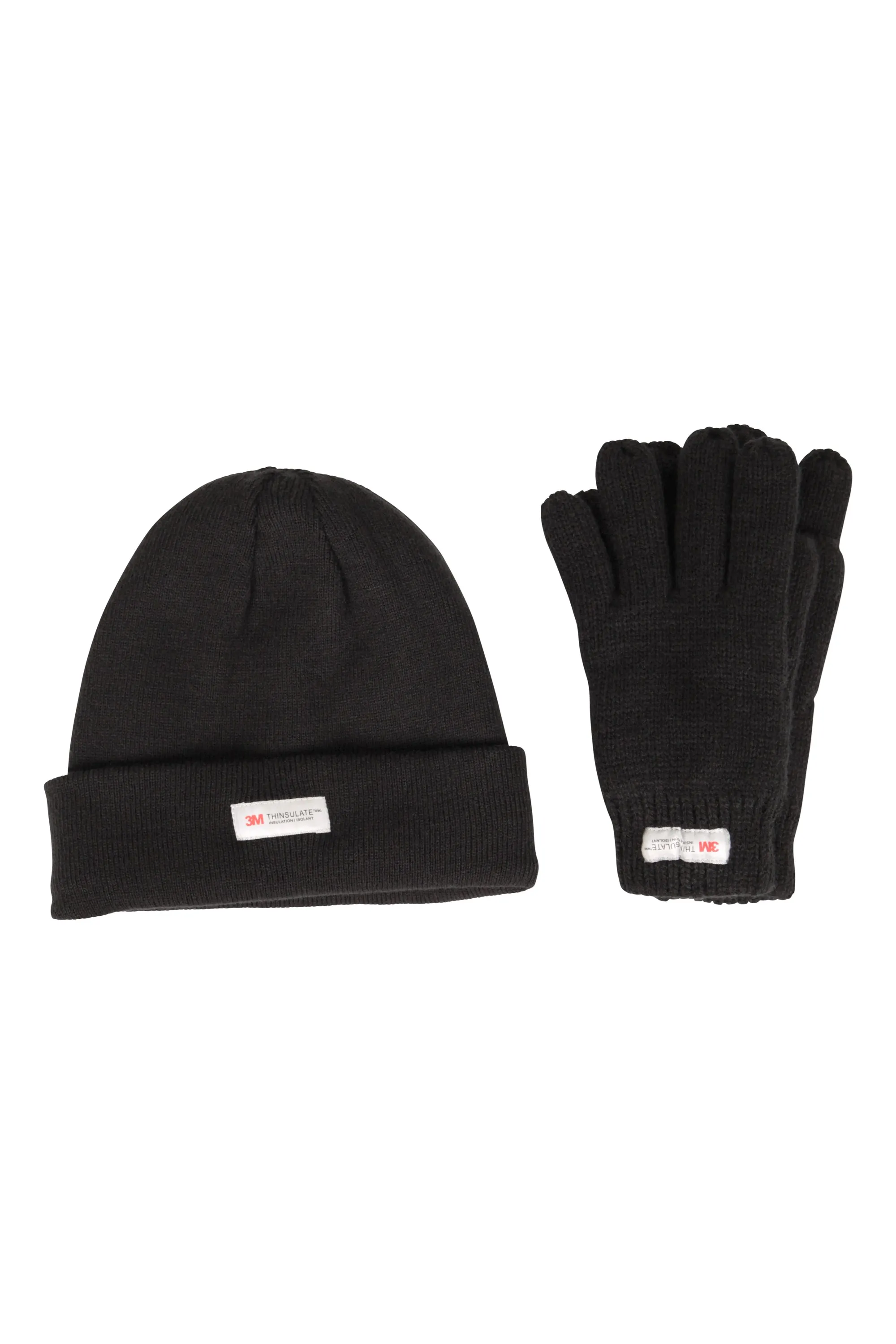 Thinsulate juego de gorro y guantes infantil con forro polar