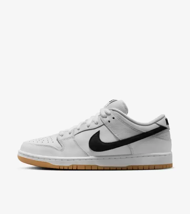 Zapatillas Nike SB Dunk Low Pro White and Gum Light Brown